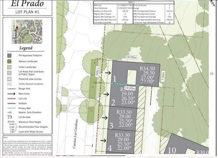 Lot 1 on Calle del Prado
