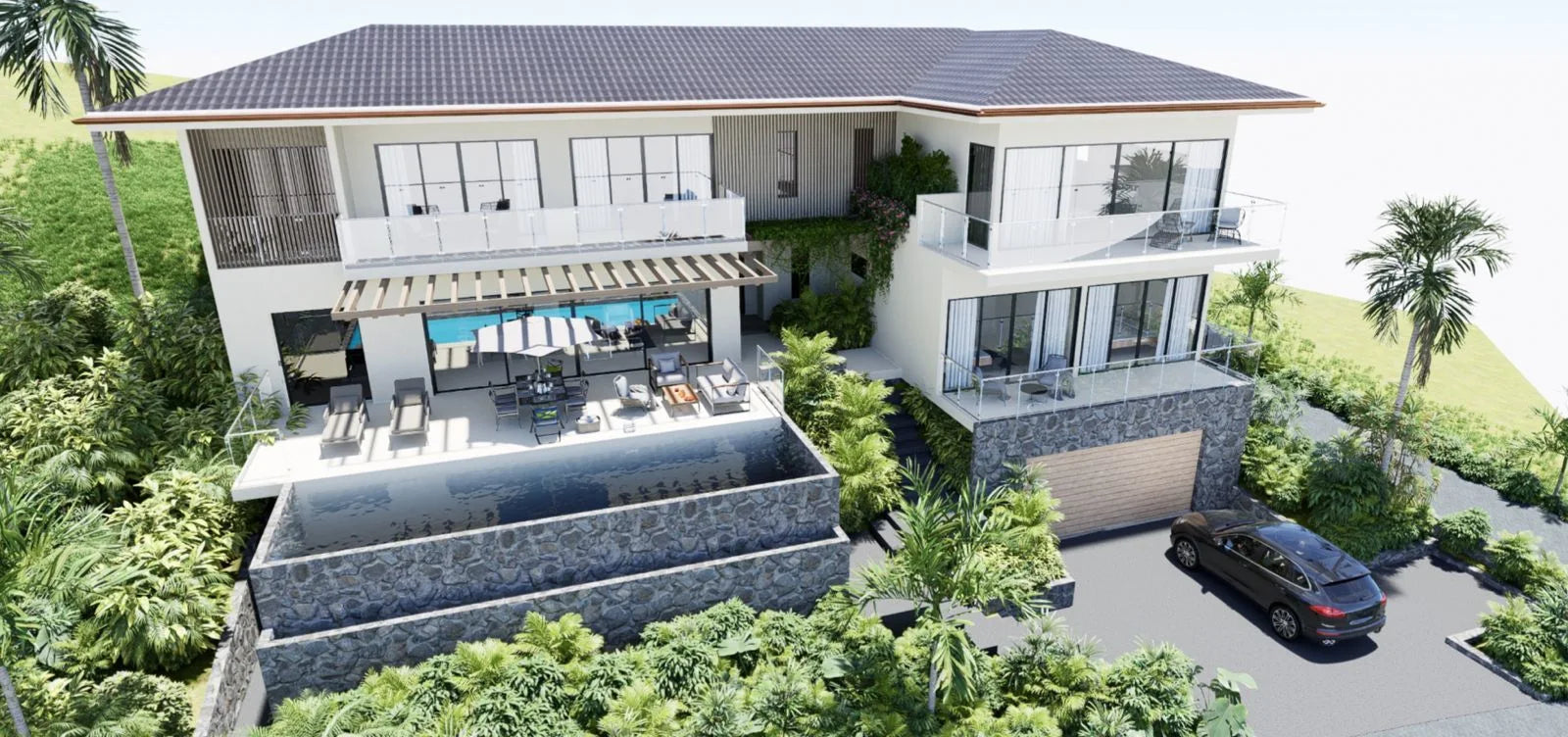 Sunset Haven at Hacienda Del Mar - Lot 12B: Brand New Luxury Oceanview Construction