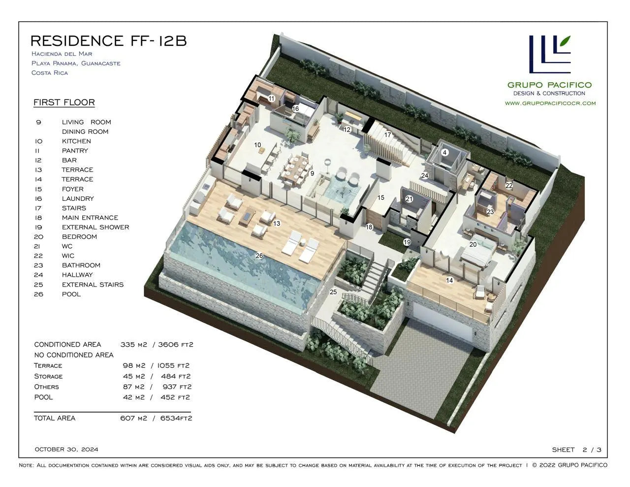Sunset Haven at Hacienda Del Mar - Lot 12B: Brand New Luxury Oceanview Construction