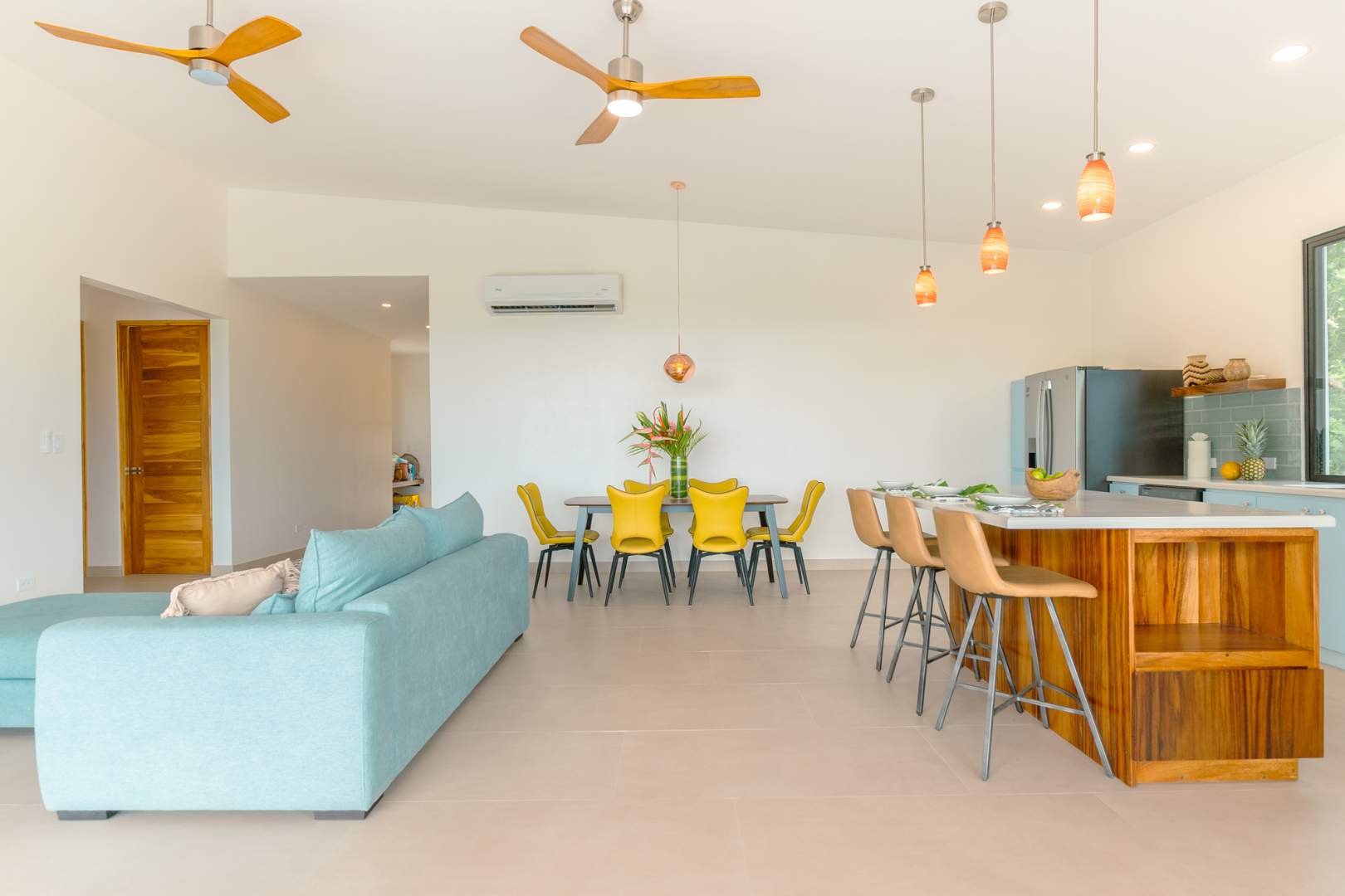 Casa Amarillo – Brand New Home with Stunning Ocean Views in a Quiet Gated Community Above Potrero