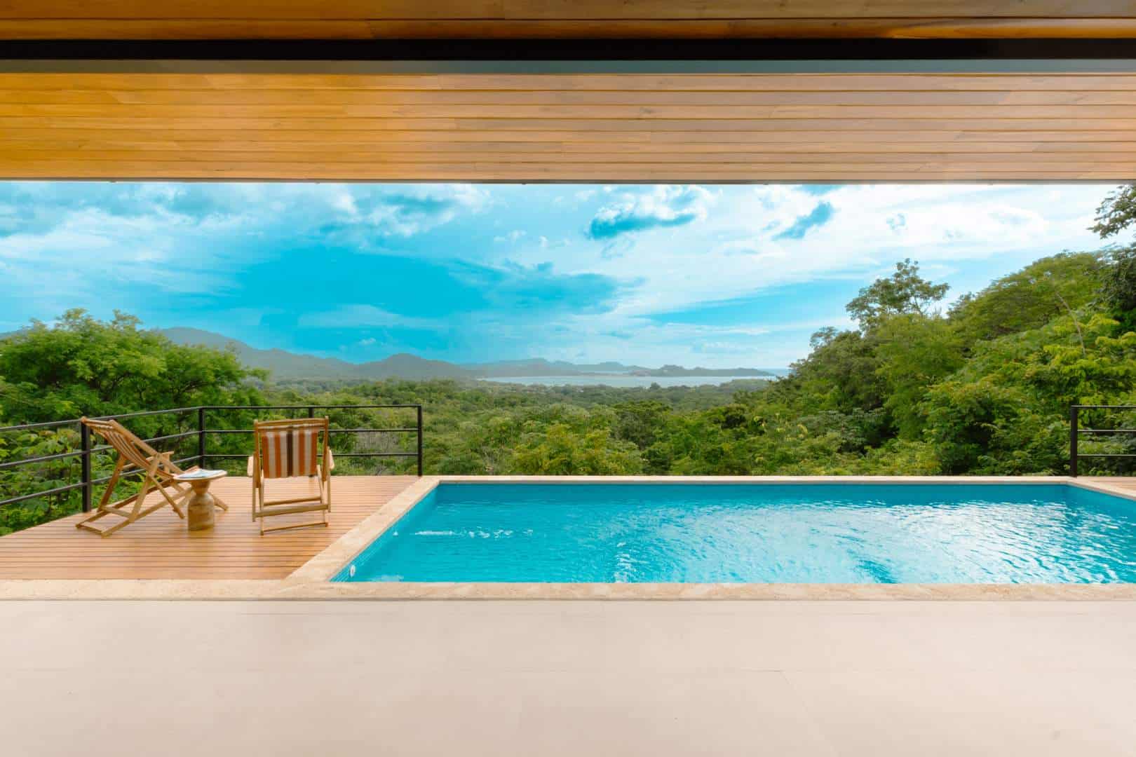 Casa Amarillo – Brand New Home with Stunning Ocean Views in a Quiet Gated Community Above Potrero