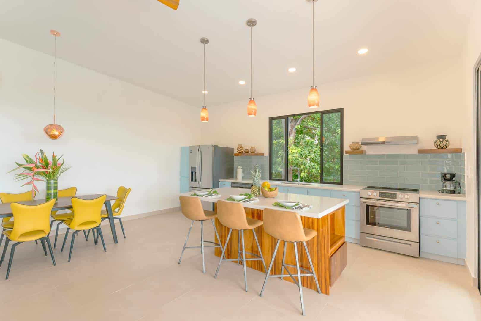 Casa Amarillo – Brand New Home with Stunning Ocean Views in a Quiet Gated Community Above Potrero