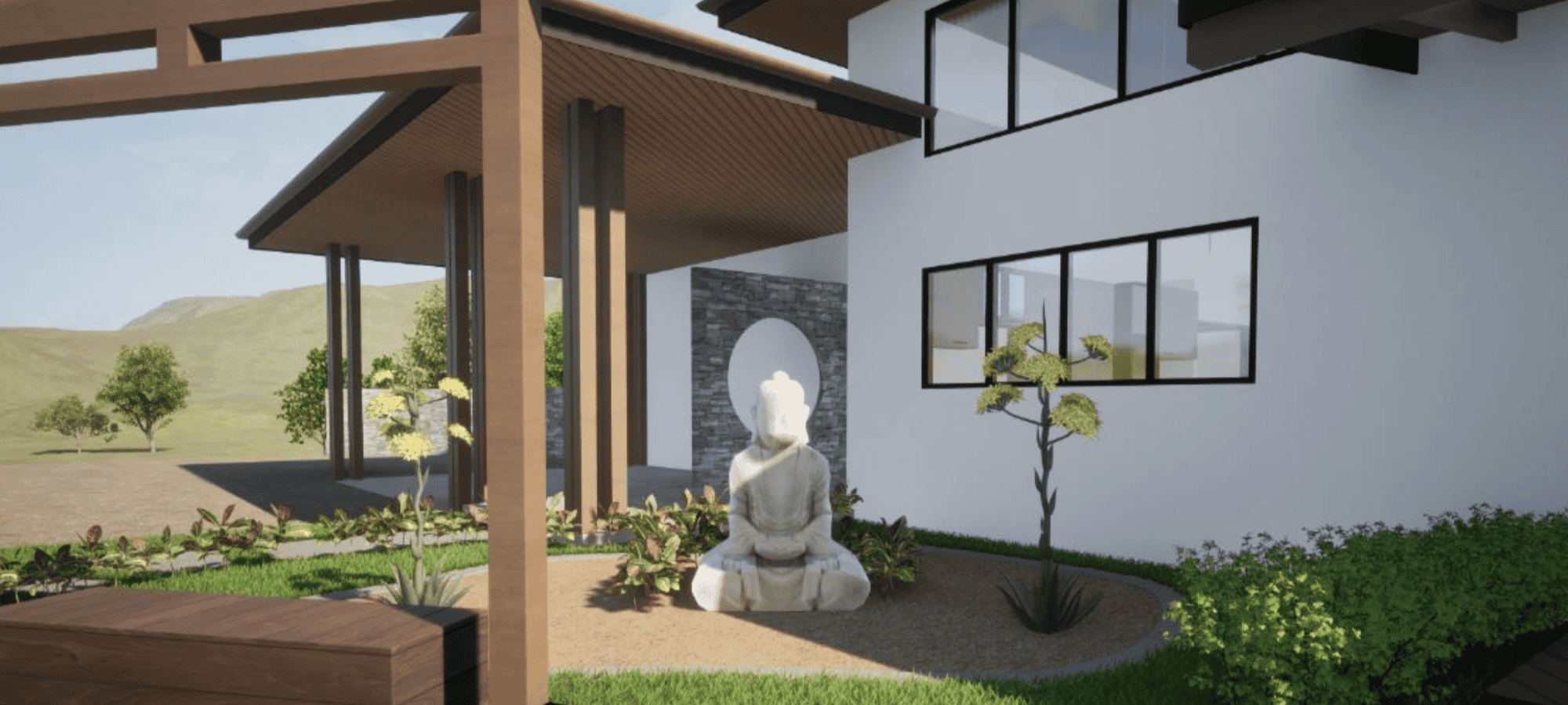 Modern Balinese Compound with Stunning Mountain and Valley Views in Atenas