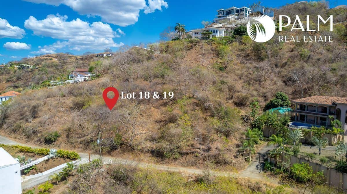 Two Stunning Adjacent Ocean View Lots in Ocotal