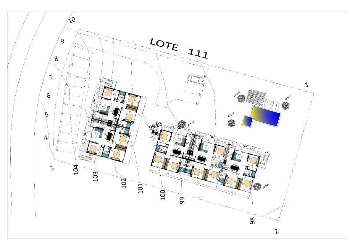 Coco Bay Estates Lot 111 - Multifamily Development Lot with Preliminary Project