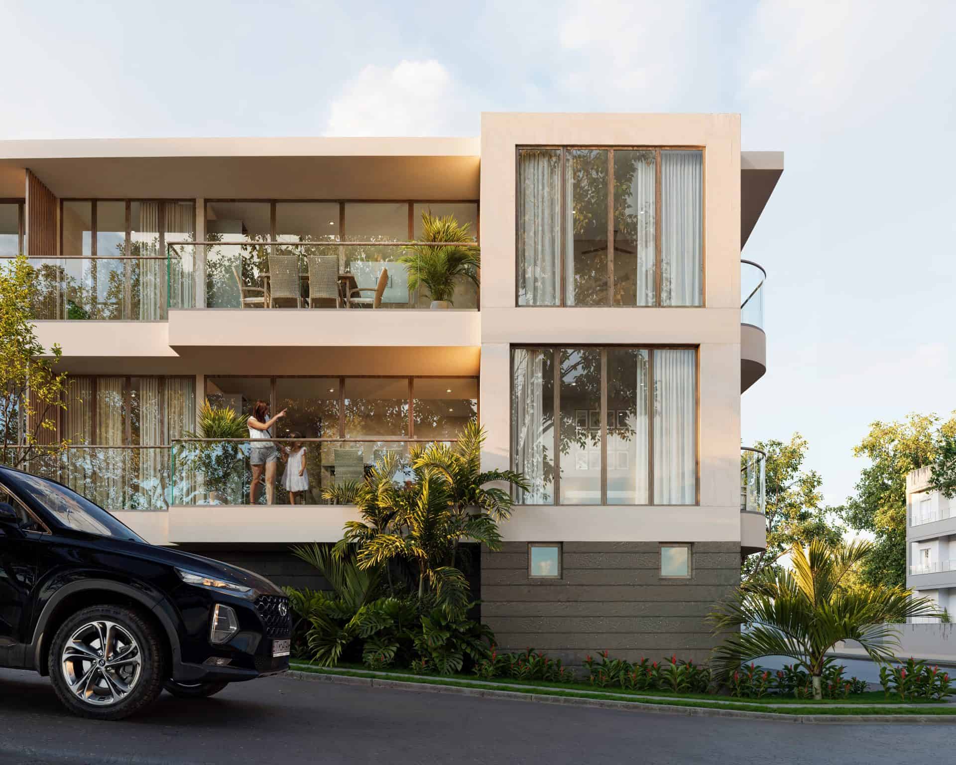 Mono Luxe Suites - 2BR Living Spaces