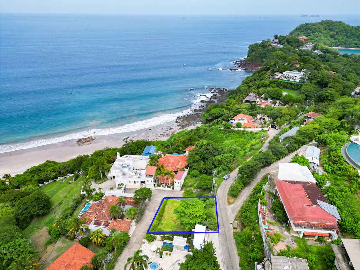 Ocean View Lot in Playa Flamingo