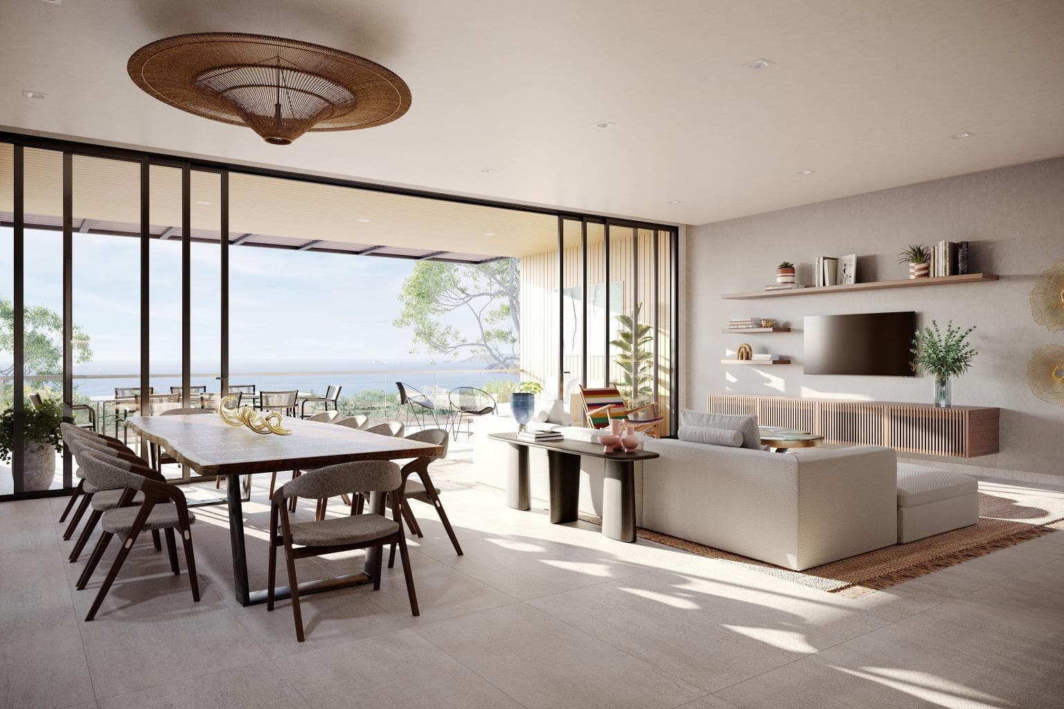New Ocean View Penthouse in Gated Community, Playa Conchal