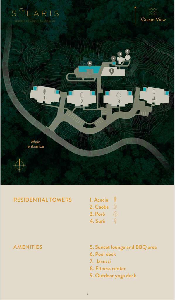 Newly Built Oceanview Condo in Gated Community at Playa Conchal