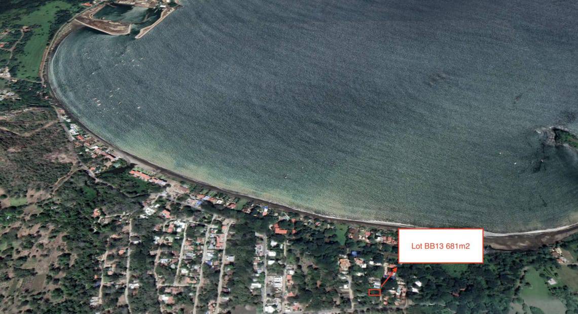 Lot BB13: A 681m² Lot in Surfside, Close to Potrero Beach