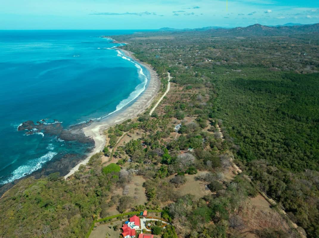 Prestigious 13-Acre Titled Beachfront Estate in Junquillal
