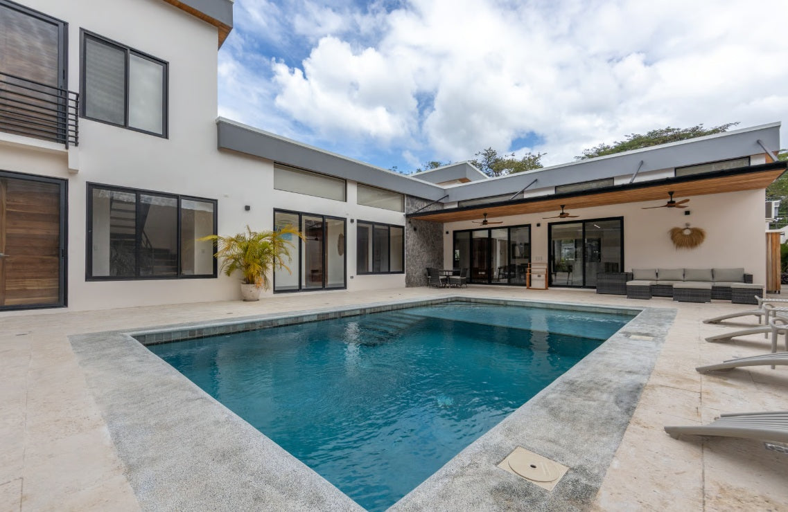 Casa Guacamaya Roja B20 | 4-Bedroom Home with Pool, Playa Grande