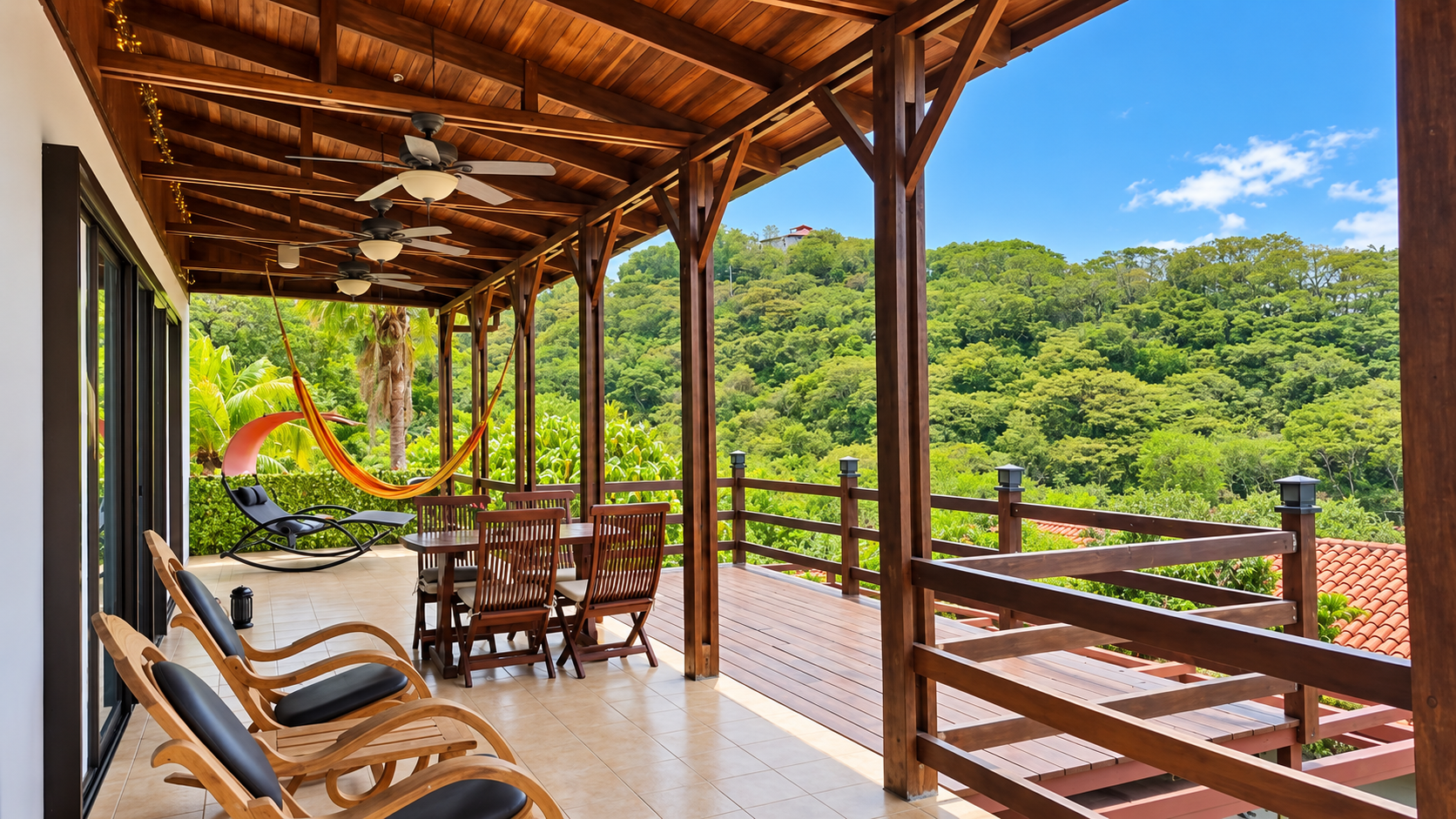 Spacious 5-Bedroom Home Near Playa Ocotal with Pacific Views