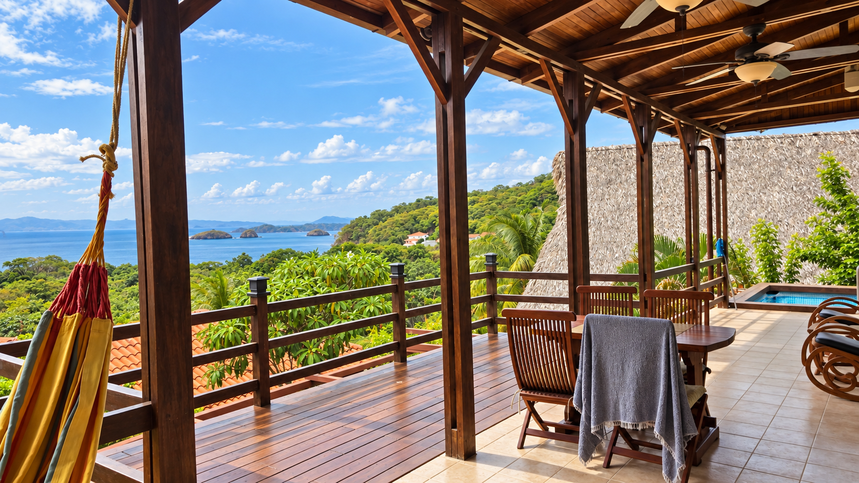 Spacious 5-Bedroom Home Near Playa Ocotal with Pacific Views
