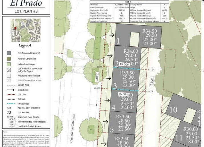 Lot 3 on Camino Las Catalinas