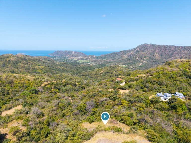 Lot 22B Pacific Heights: Ocean Views, Privacy & Ready to Build in Playa Potrero!