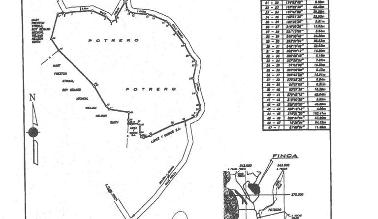 Vista Penca Ocean View Parcel | Potrero: Oceanfront and Mountain View Home Site for Sale in Playa Potrero