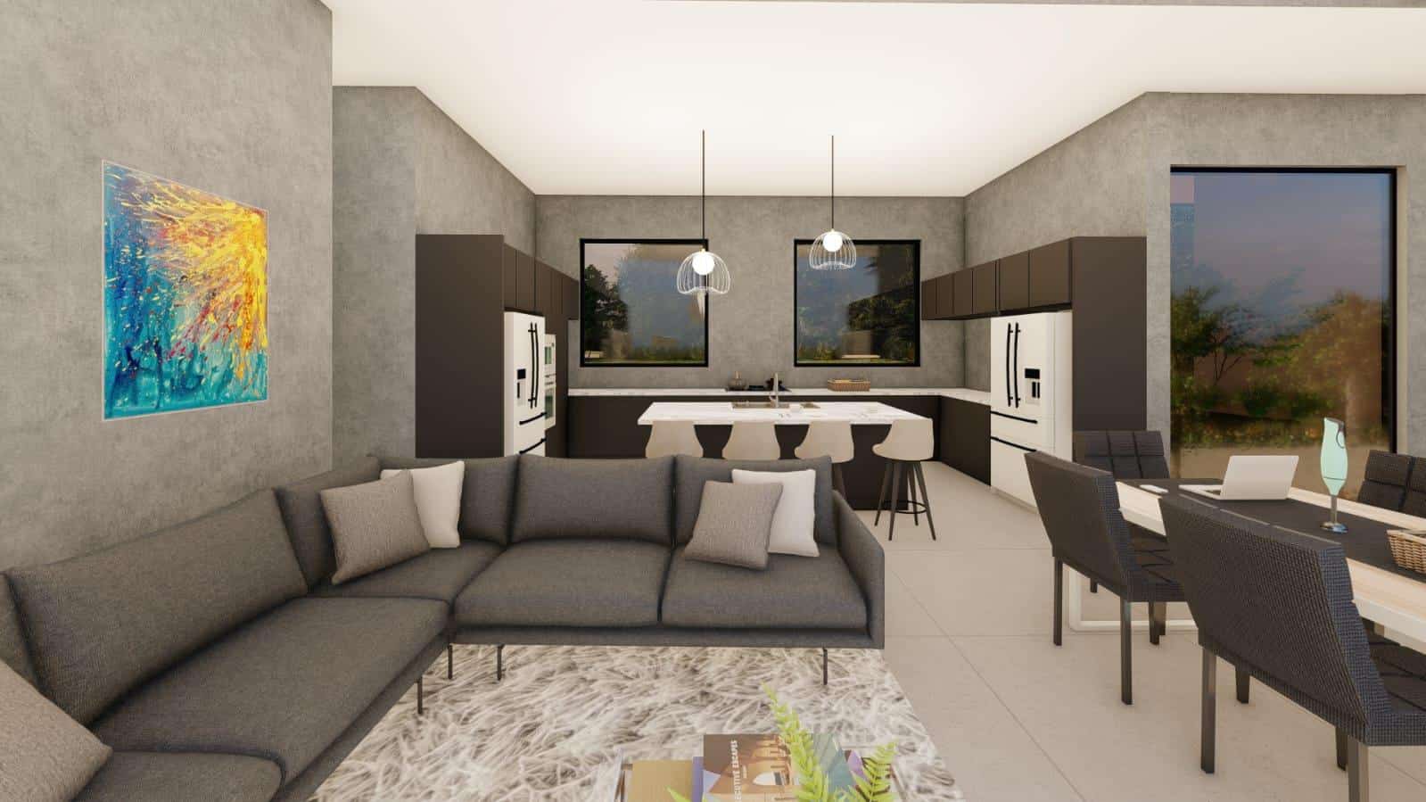 Serene Valley View New Modern Home in Vista Ridge Golf Community