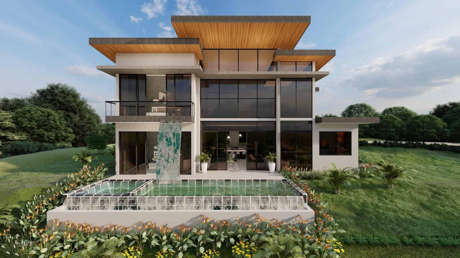 Serene Valley View New Modern Home in Vista Ridge Golf Community
