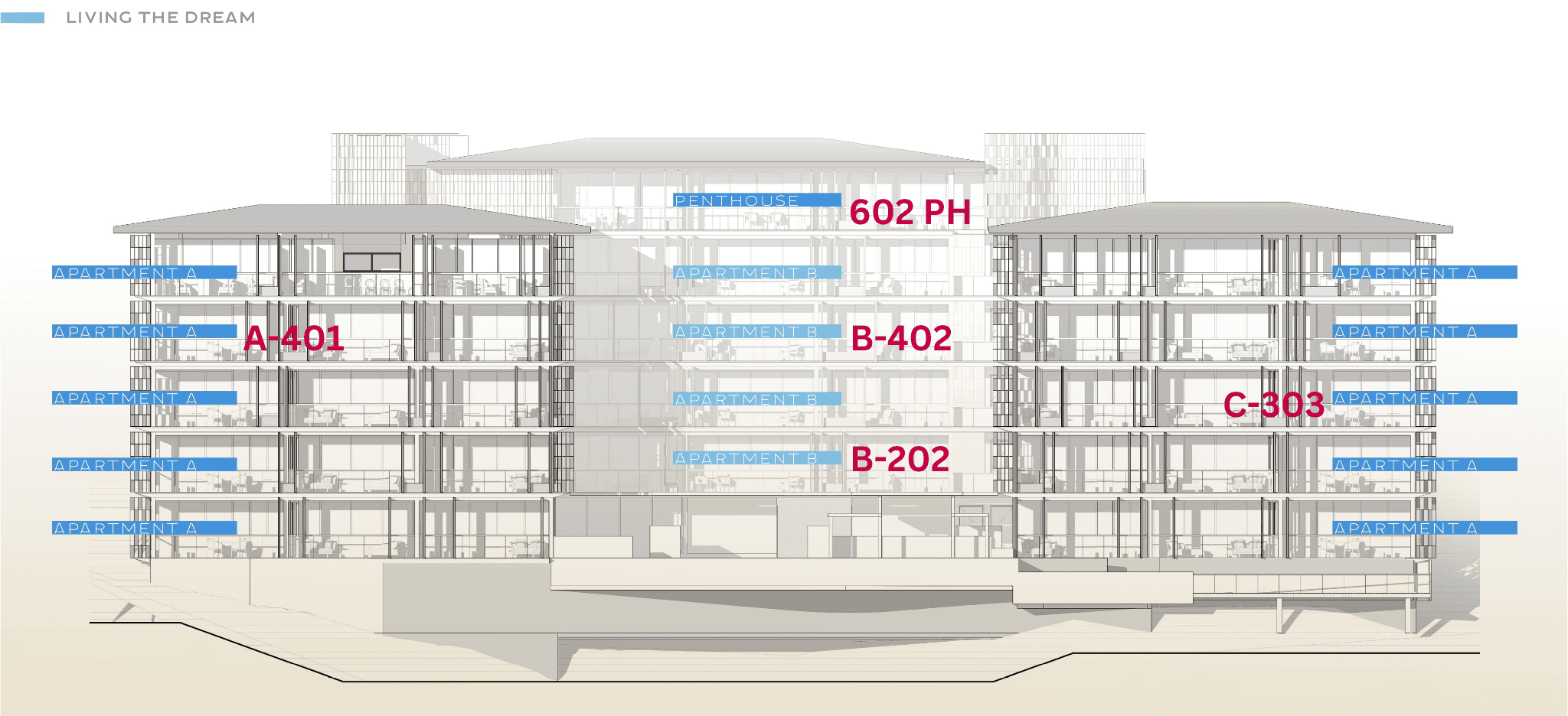 Casa Chameleon Condominiums C-603, Above Las Catalinas