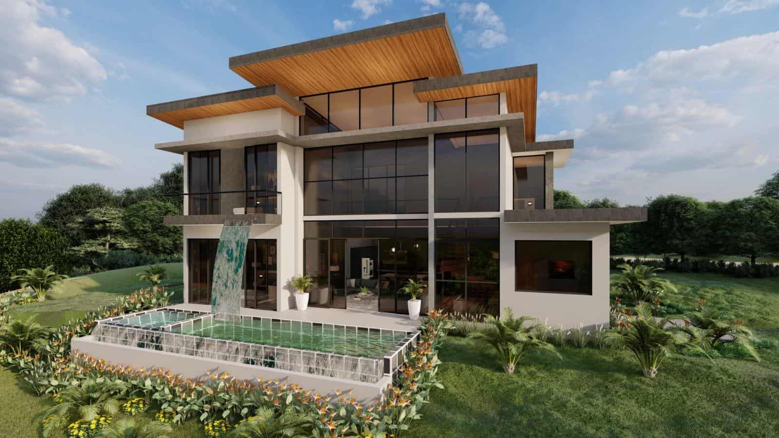 Serene Valley View New Modern Home in Vista Ridge Golf Community