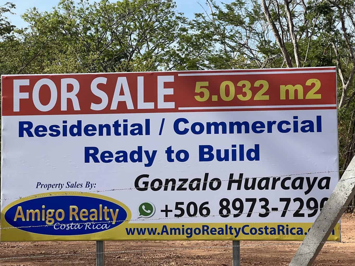 Lot for Sale in Playa Grande 5,032 Sq. Meters: Prime Lot in Playa Grande