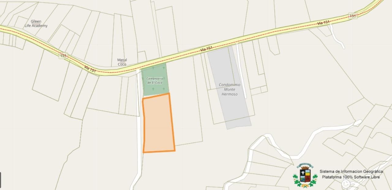 5 Hectares for sale next to Condominiums Monte Hermoso , Playas del Coco