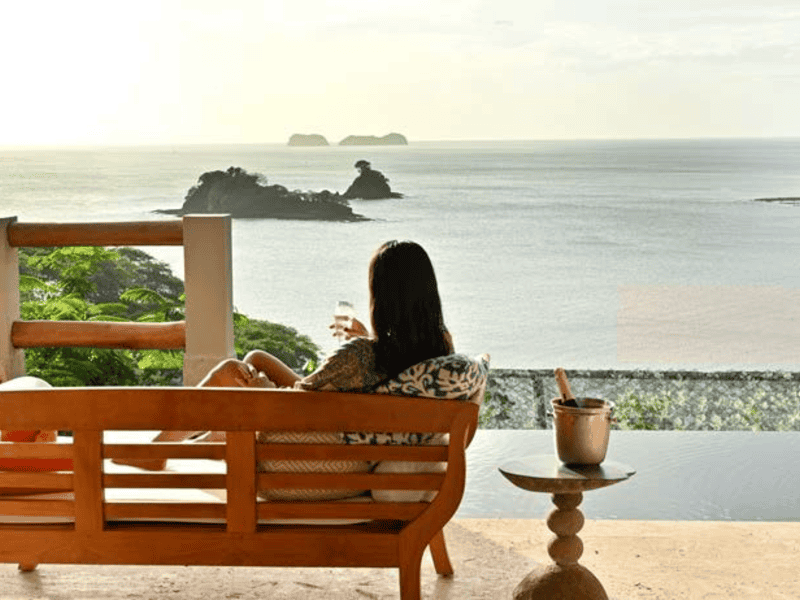 Casa Chameleon Residences House #1, Overlooking the Beach Town of Las Catalinas