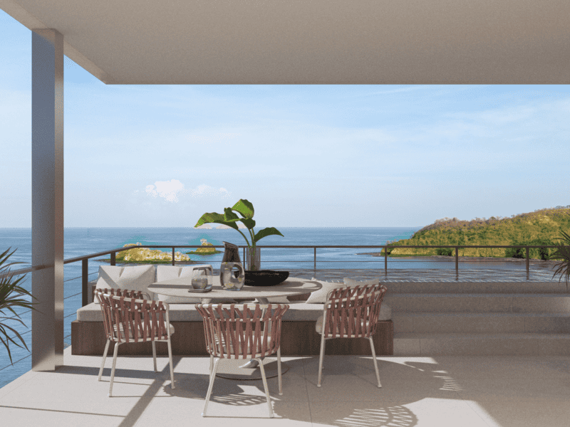 Casa Chameleon Residences House #1, Overlooking the Beach Town of Las Catalinas