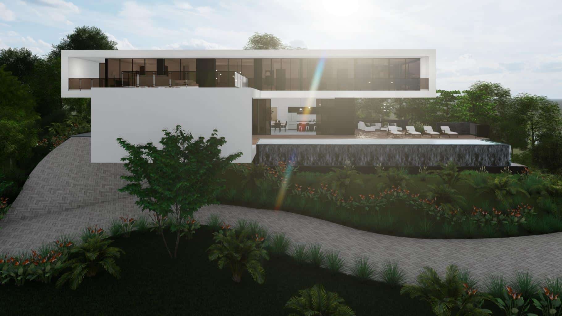 Casa Ultramar-Ocean View Architectural Masterpiece: Architectural Marvel by the Ocean