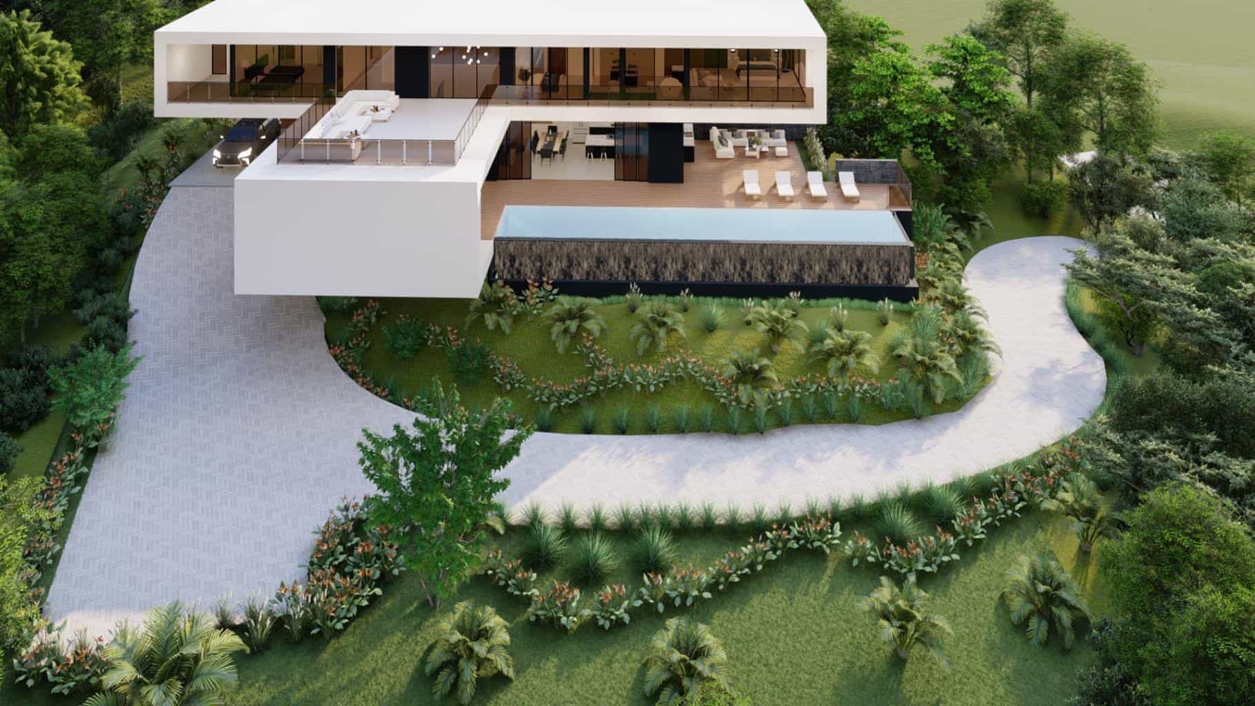 Casa Ultramar-Ocean View Architectural Masterpiece: Architectural Marvel by the Ocean