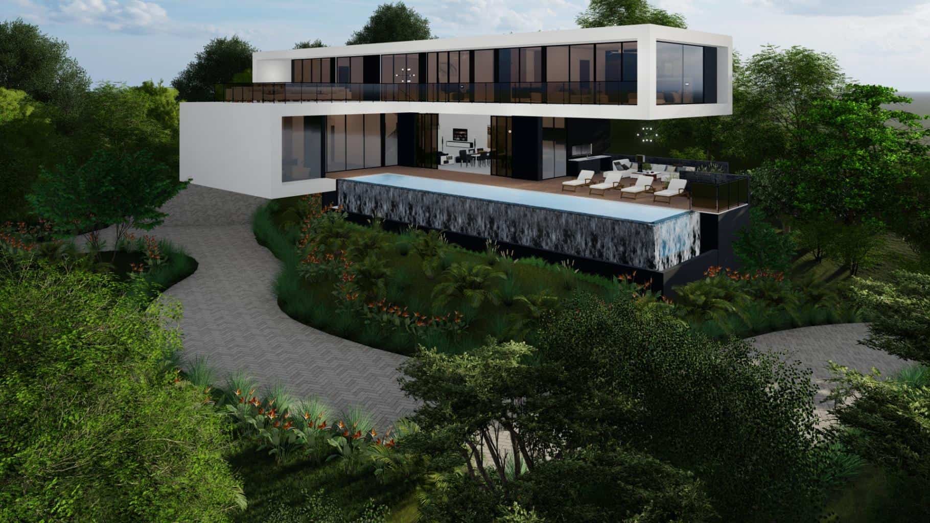 Casa Ultramar-Ocean View Architectural Masterpiece: Architectural Marvel by the Ocean