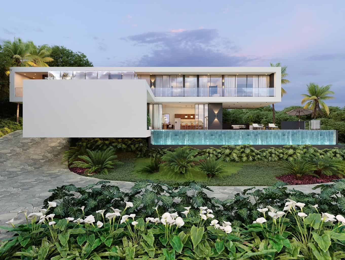Casa Ultramar-Ocean View Architectural Masterpiece: Architectural Marvel by the Ocean