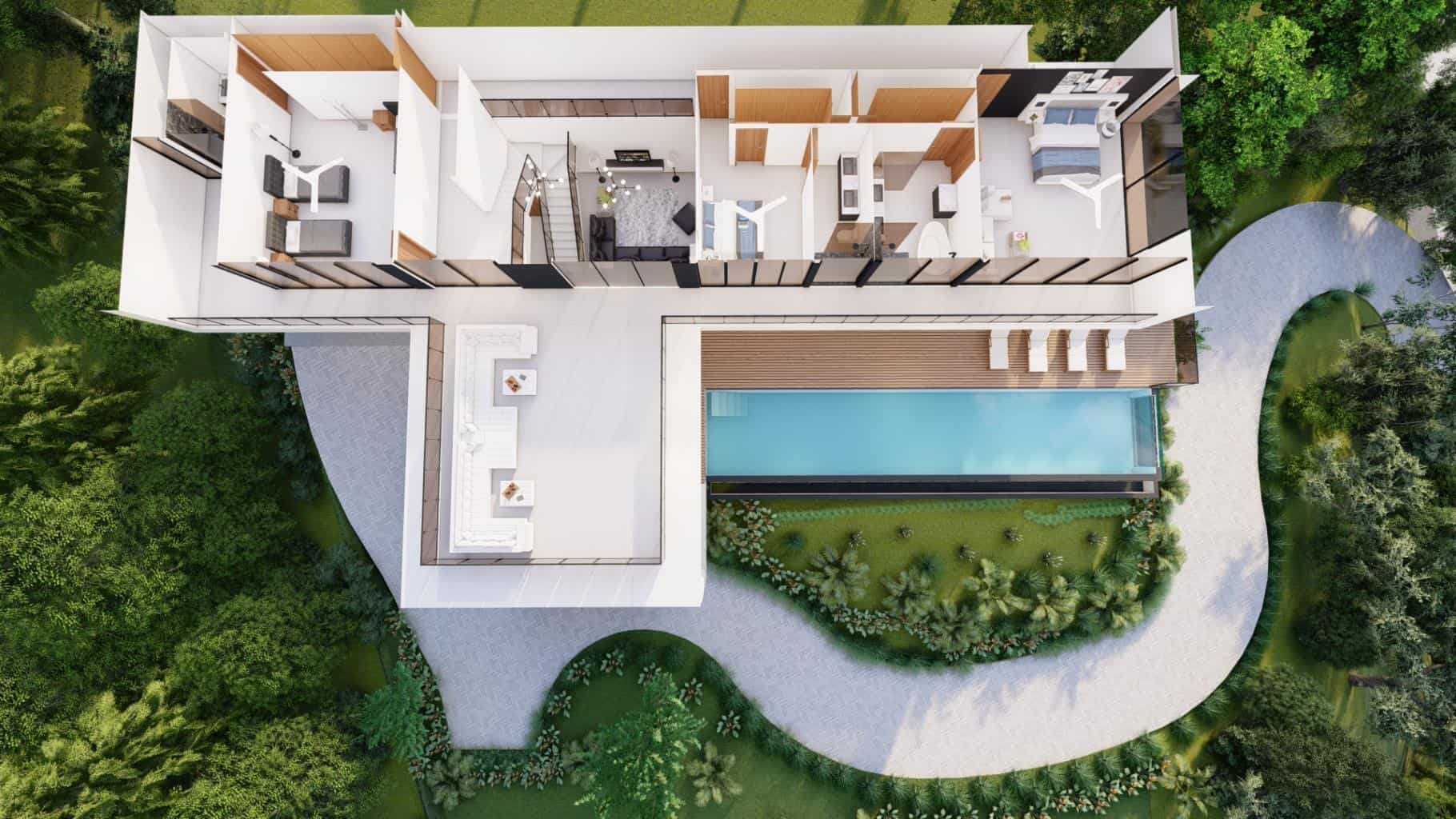 Casa Ultramar-Ocean View Architectural Masterpiece: Architectural Marvel by the Ocean