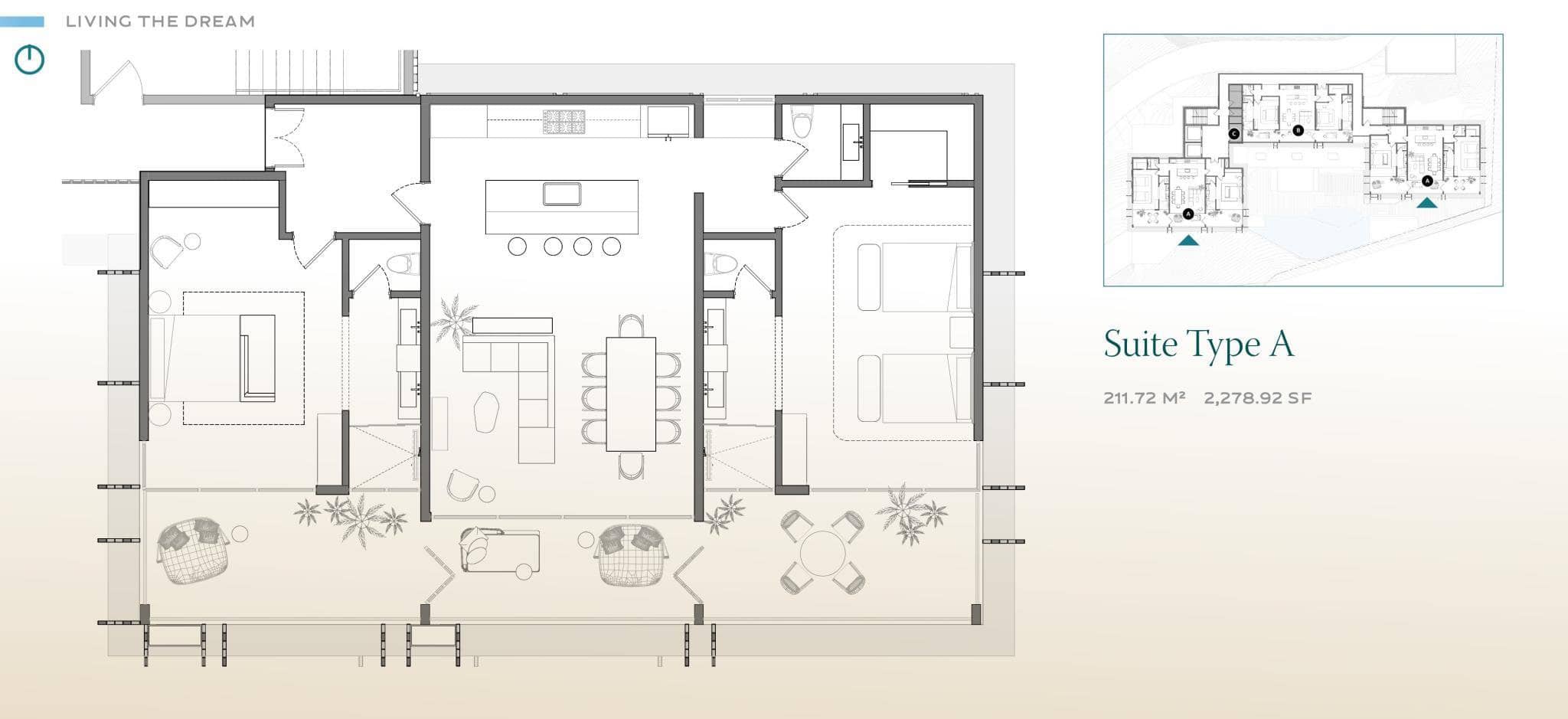 Casa Chameleon Condominiums C-303,- Above Las Catalinas