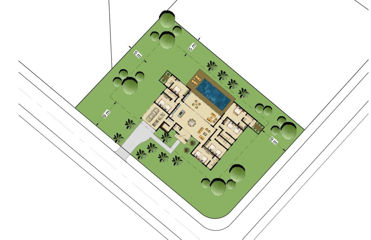 Casa Vibra Del Mar, Fully Furnished, Equipped 6-Bedroom Luxury Beach Villa: Luxury Living by the Sea