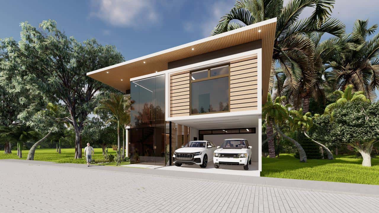 Bay House, Lot 54 - Brand New Contemporary Home Located Close To Tamarindo Beach: Contemporary Coastal Living