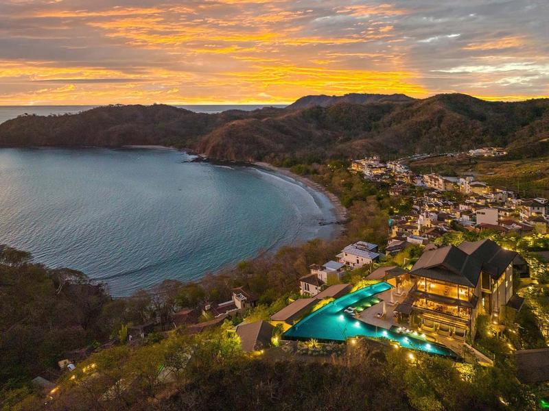 Casa Chameleon Residences House #1, Overlooking the Beach Town of Las Catalinas