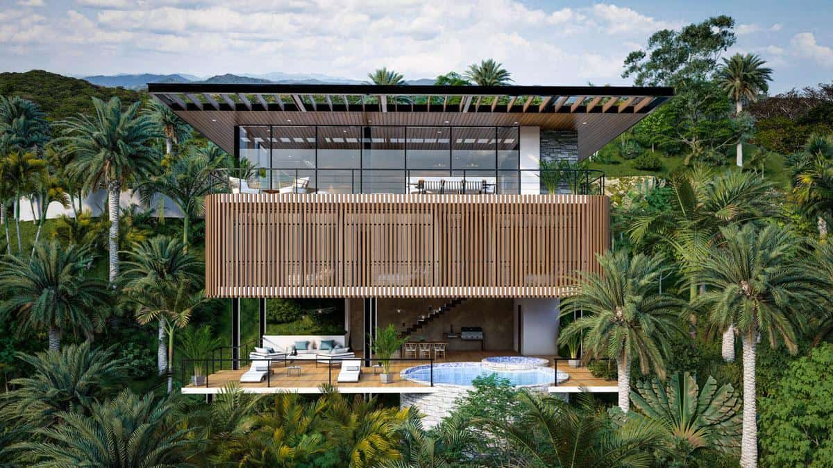 Senderos 14F Collection Home - Jungle Boogie: Jungle Retreat in Senderos
