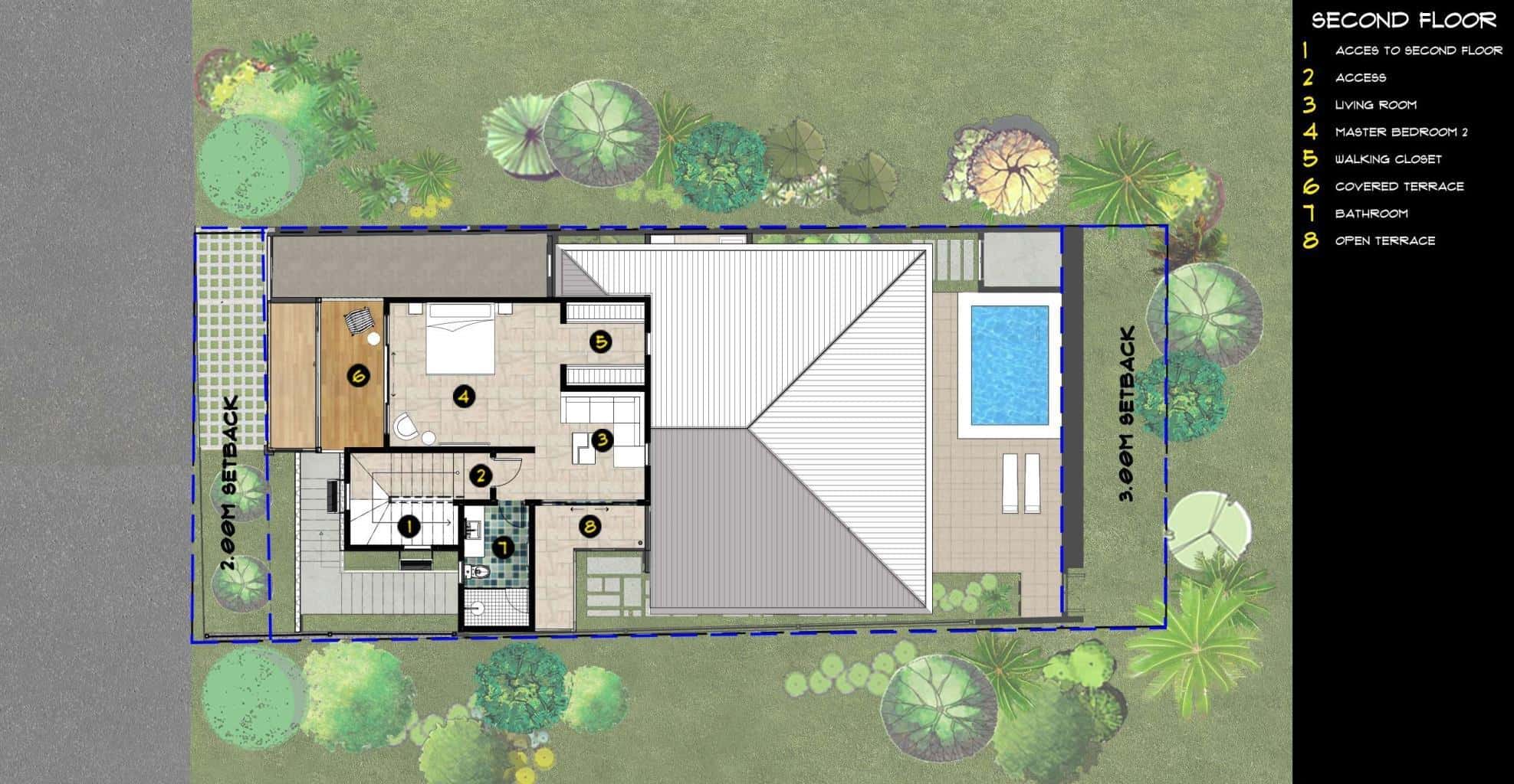 Tamarindo Park Lot 51 Casa Bromelia: Bromelia's Parkside Retreat