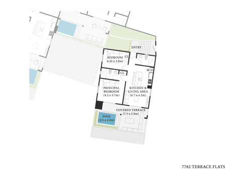 Terraced Flats 7782: Exclusive and Elevated Living